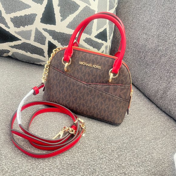 100% AUTHENTIC NWT Michael Kors Ladies New Mini Shell Hand Messenger Bag - Picture 10 of 13